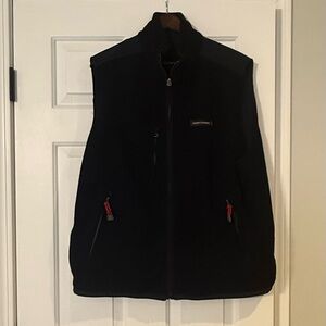 Abercrombie & Fitch Black Vest with Red Accents